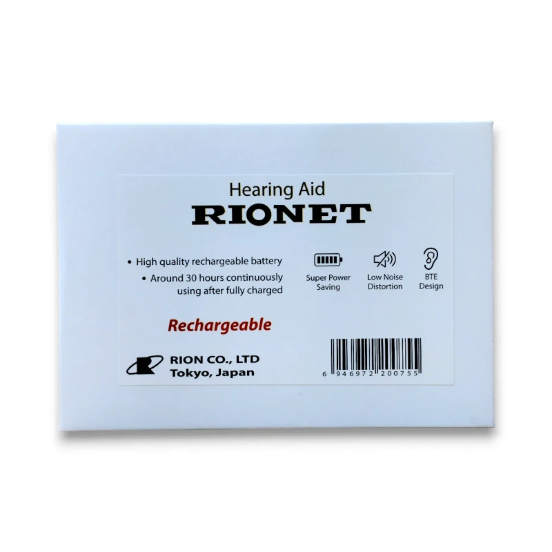 RIONET BTE Rechargeable Hearing Aid