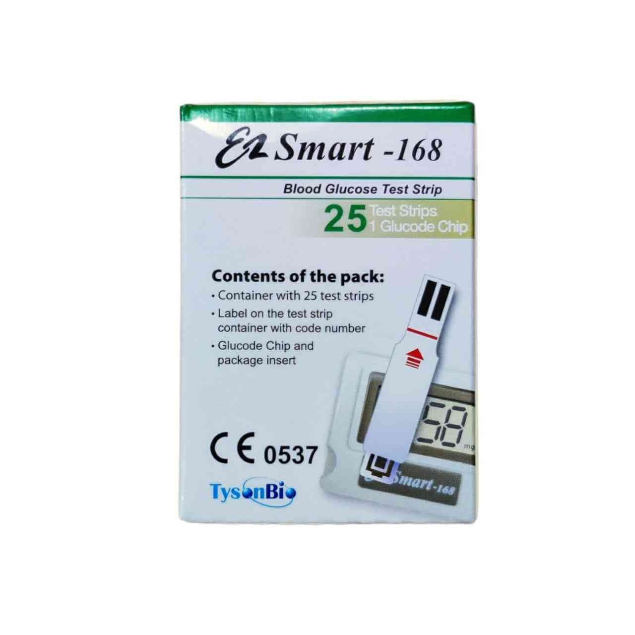 EZ Smart - 168 Blood Glucose Test Strips