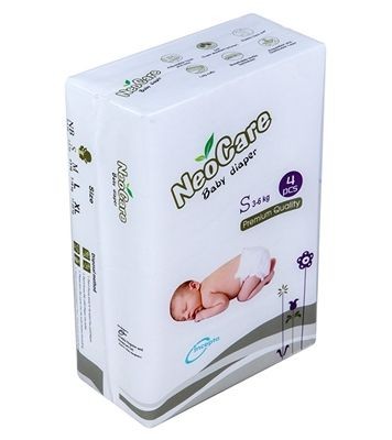 NeoCare Belt System Baby Diaper S 4'S Pack
