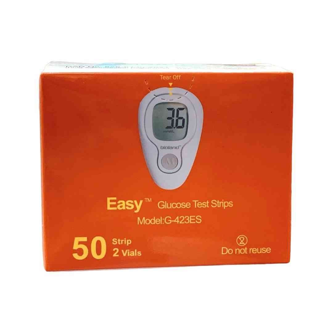 Bioland Easy G-423ES Blood Glucose Test Strips – 50 Strips