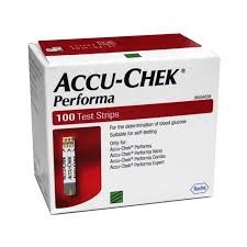 Accu-Chek Performa Blood Glucose Test Strips (100pc)