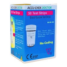 Accu-Chek Doctor Blood Glucose Test Strip – 50 Pcs