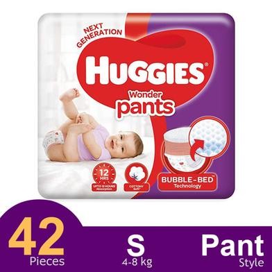 Huggies Wonder Pants Diaper S 42'S Pack Diaper - (Size-S)
