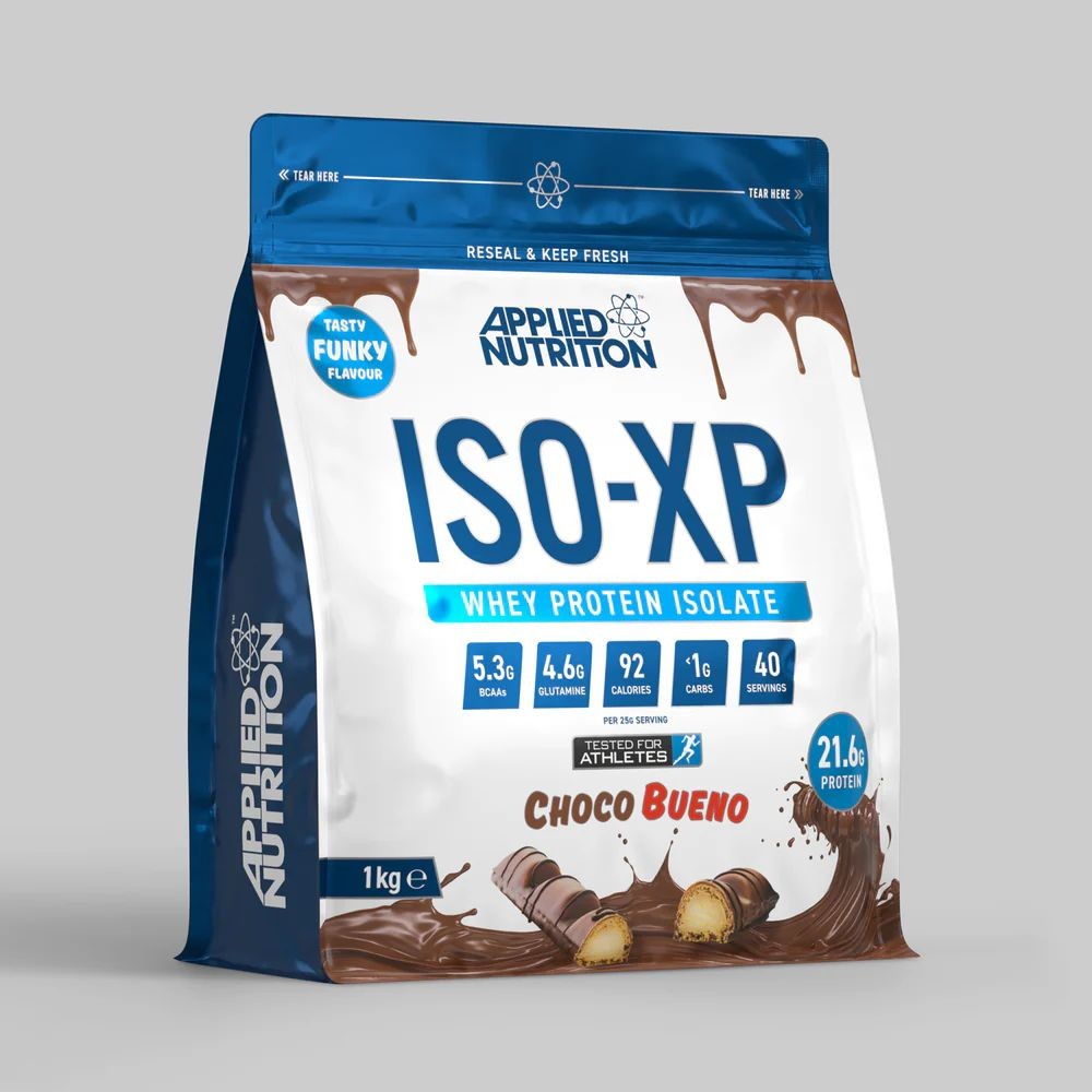 Applied Nutrition ISO XP Tasty Funky Flavours Choco Bueno Whey Protein Isolate 1kg 40 Servings