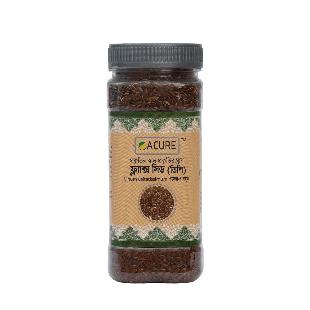 Acure Flax Seed (Omega-3) - একিউর ফ্ল্যাক্স সিড 150gm