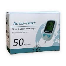 Accu-Test Blood Glucose Test Strip - 50 Pcs