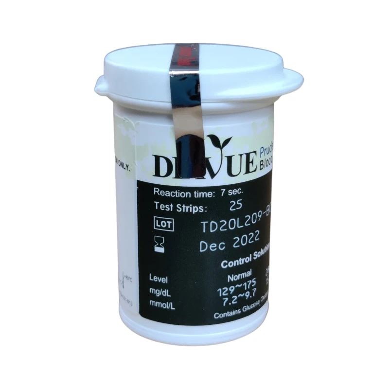 Diavue Blood Glucose Test Strips 25/Pc