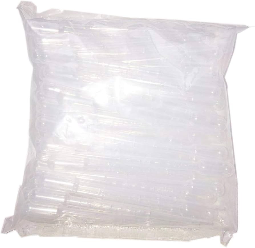 3ml Plastic Laboratory Pipettes Liquid Dropper for Lab - 500 Pcs