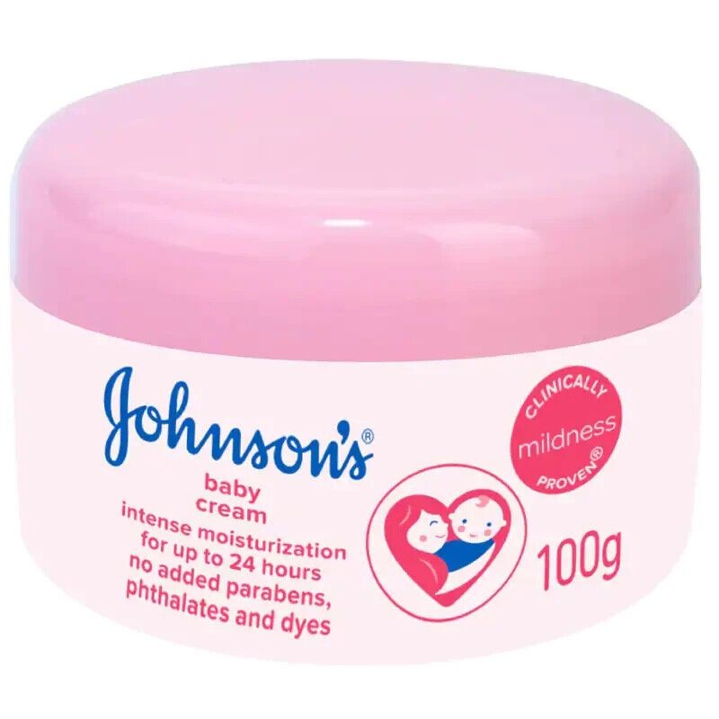 Johnson's Baby Cream Intense Moisturization For 24 Hours (Made In Thailand)