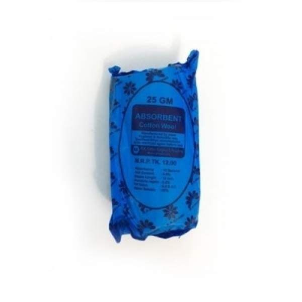 Cotton Roll-25gm  (Cotton Wool Absorbent)