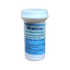 Ebcarryon LS01 Blood Glucose Test Strips (15x4) Test