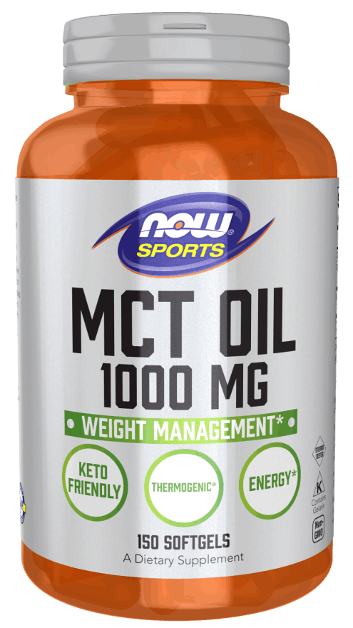 Now Foods MCT Oil 1000mg 150 Capsules Capsule - (1000mg)