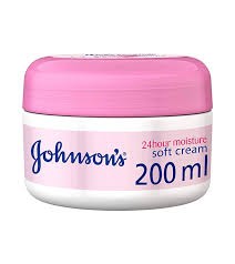 Johnson's 24 Hours Moisture Soft Cream Cream - (200ml)