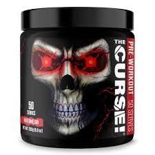 JNX SPORTS The Curse! Pre Workout Powder - Watermelon 50 Servings | Preworkout: Boost Strength, Energy + Focus For Men & Women | Caffeine, Beta-Alanine, Creatine & L-Citrulline