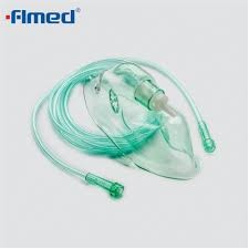 Disposable Oxygen Mask with Tubing for Adult, Child and Pediatric