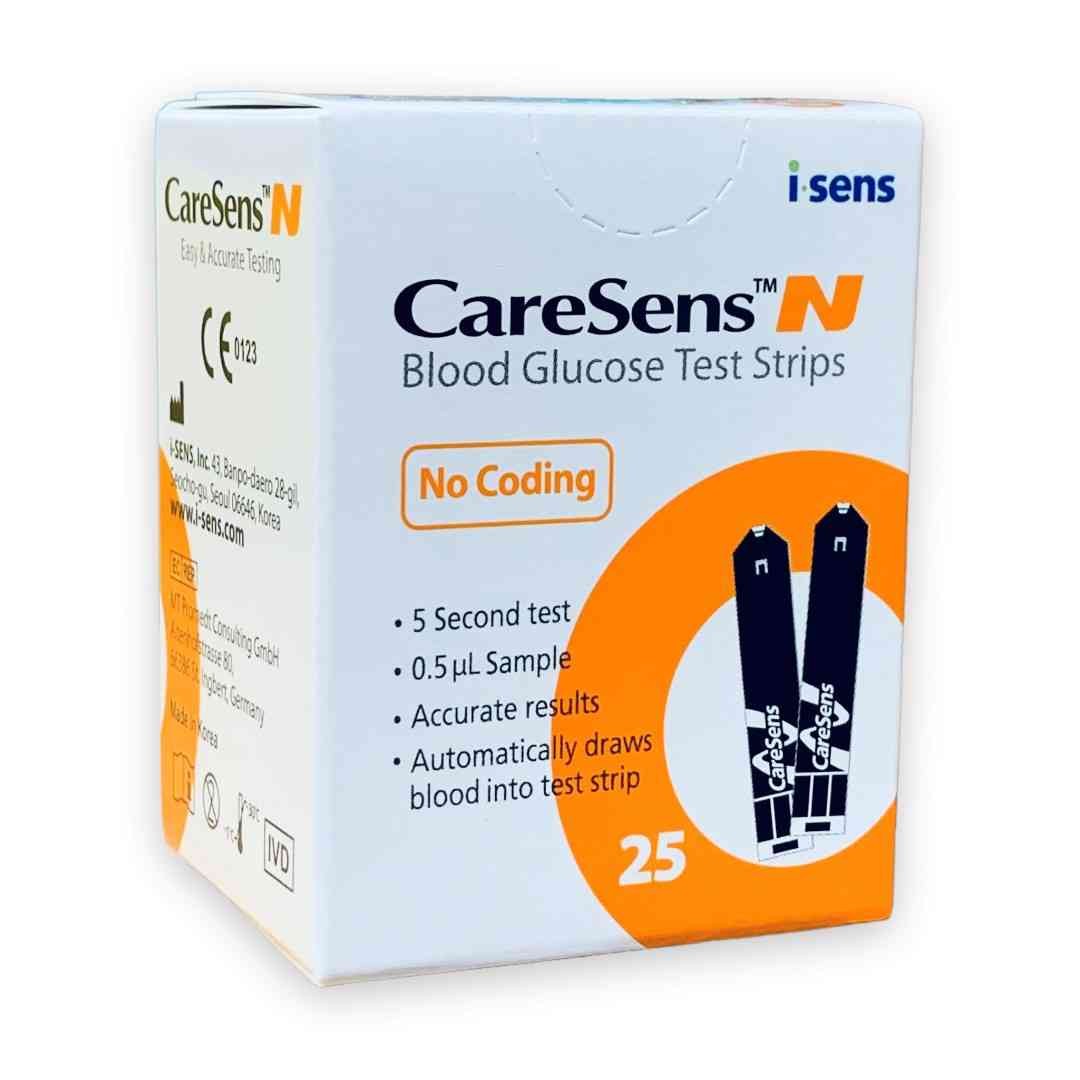CareSens N Blood Glucose Test Strip (25 Strips)