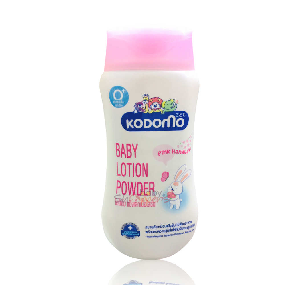 Kodomo Baby Lotion Powder – Pink 180ml