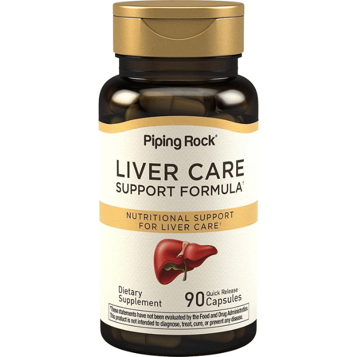 Piping Rock Liver Cleanse Complex | 90 Capsules | Liver Care Support Formula