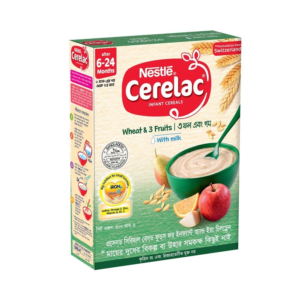 Nestlé Cerelac Wheat With Milk Baby Food BIB (6+24 Months)