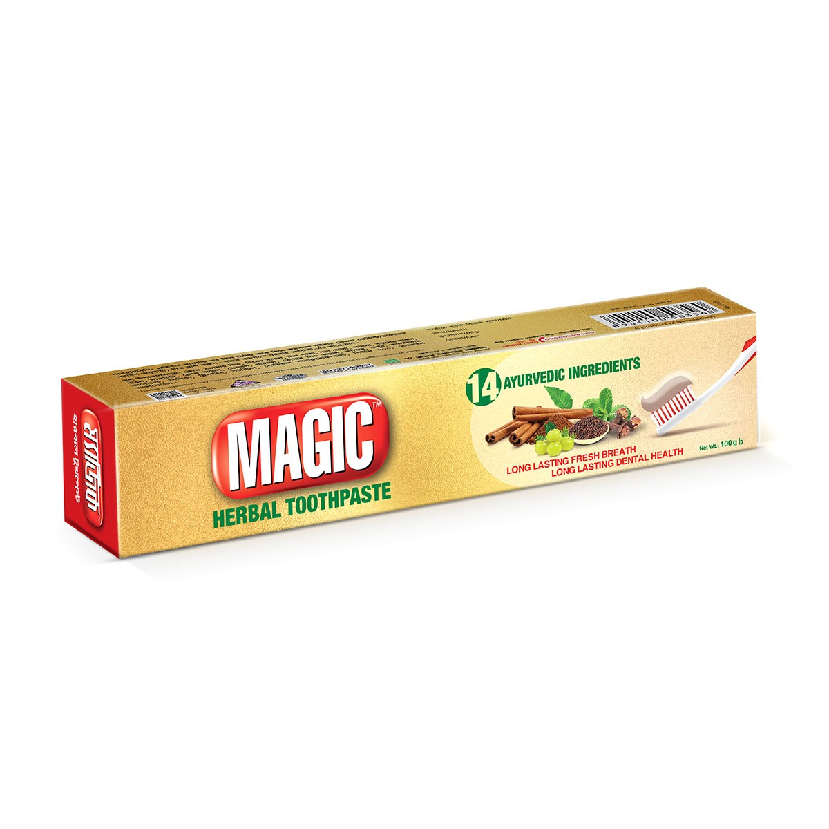 Magic Herbal Toothpaste 100gm Paste - (100gm)