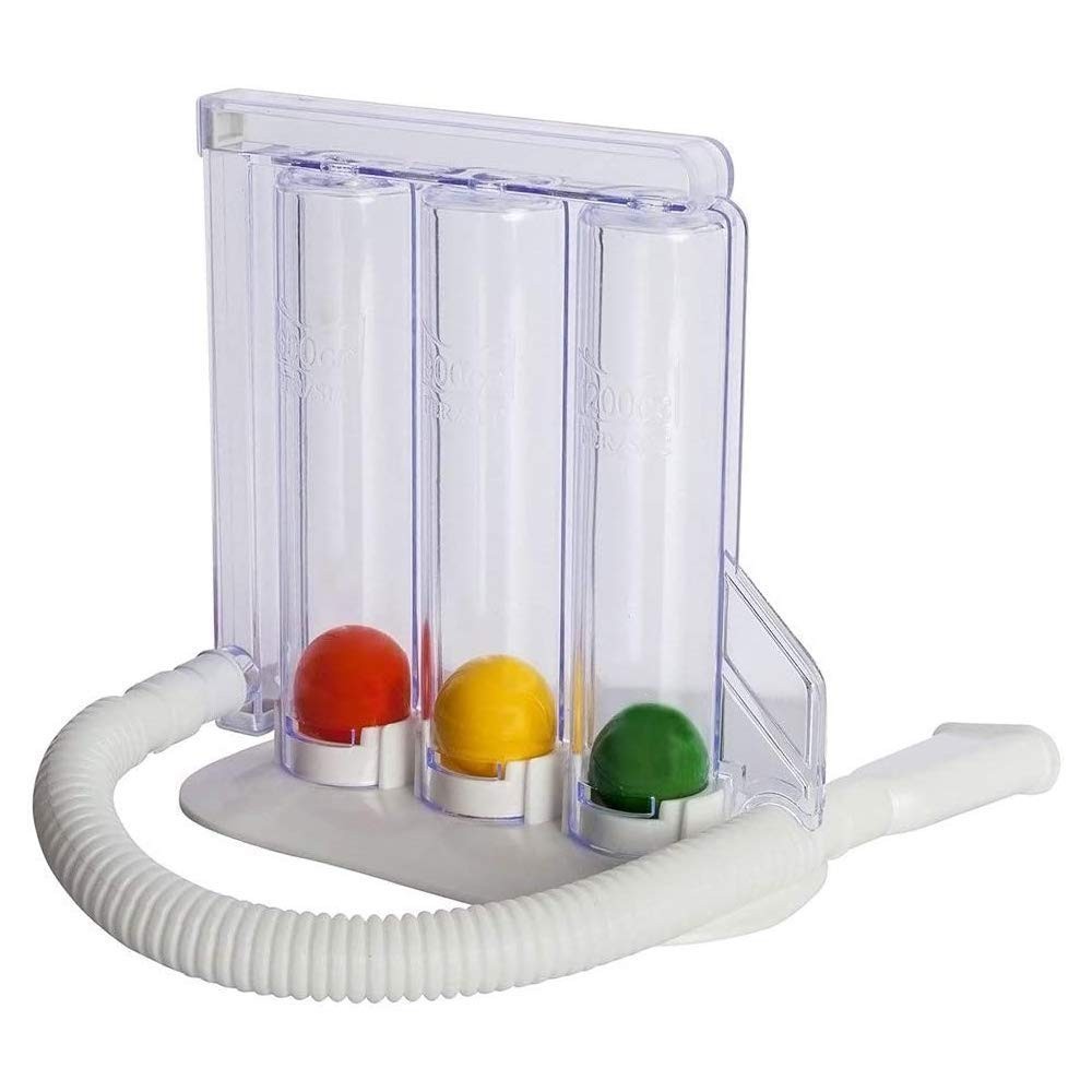 3-Ball Spirometer For Respiratory Exercise