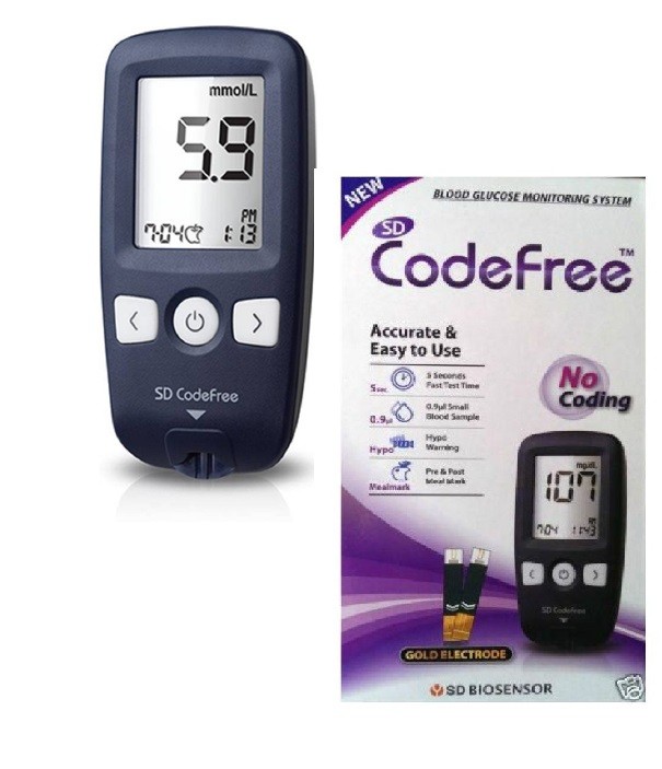 SD CodeFree Blood Glucose Monitor
