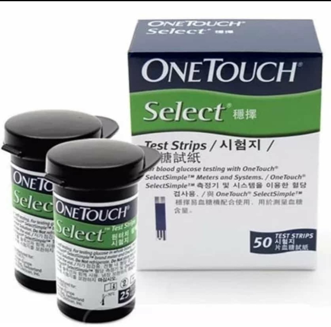 OneTouch Select Blood Glucose Test Strips (25 Pcs)