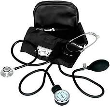 MBM Aneroid Sphygmomanometer (SS10 Dual Use Stethoscope) Full Set