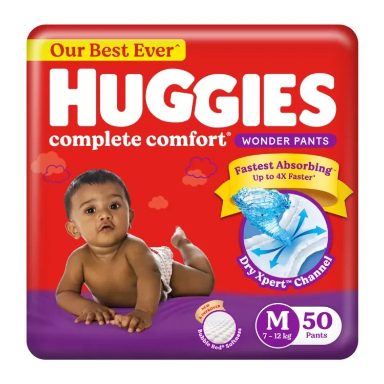 Huggies Wonder Pants Diaper M 50'S Pack