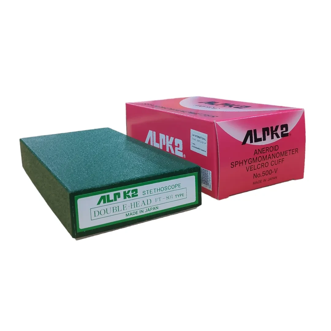 Alpk2 Sphygmomanometer with Stethoscope (Made in Japan)