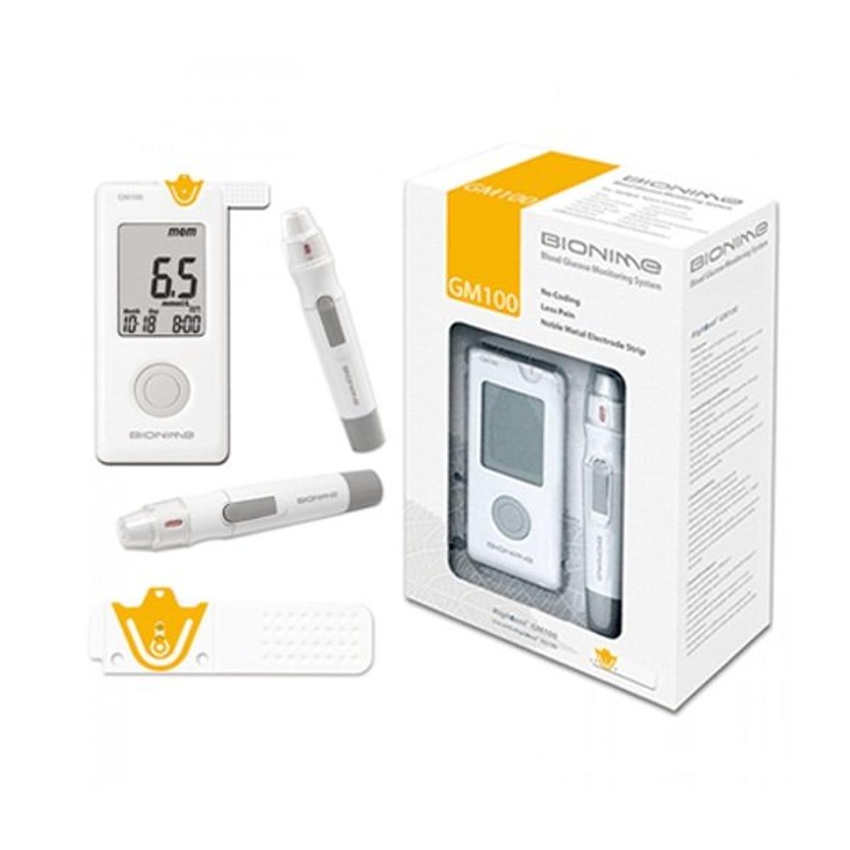 Bionime Blood Glucose monitor GS100 Pack