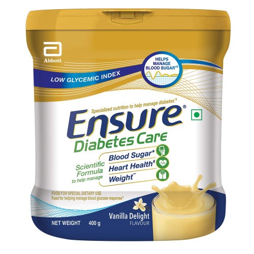 Ensure Diabetes Care Vanilla Flavour Nutrition Drink 400gm
