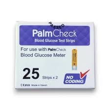 Palm Check Blood Glucose Test Strip-50 Test