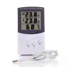 Max-Min Indoor Outdoor Thermo-Hygrometer