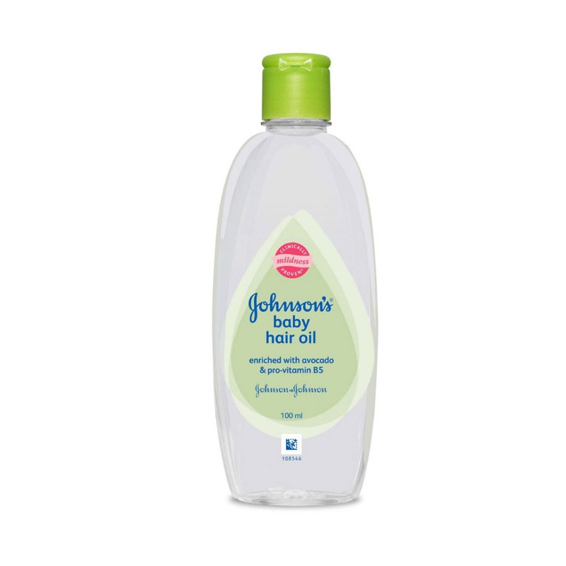 Johnson's Baby Hair Oil Enriched With Avacado & Pro Vitamine B5 100ml