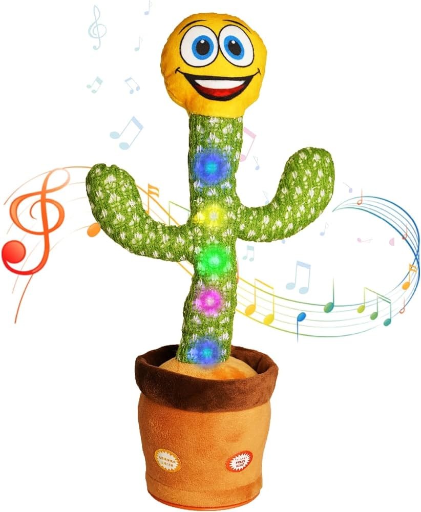 Cactus Dancing Toy – Rechargeable Battery