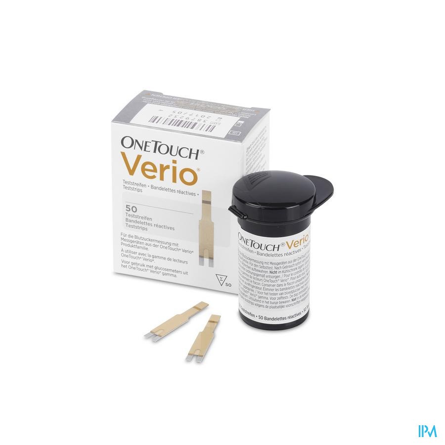 OneTouch Verio Blood Glucose Test Strips (50 Strips)