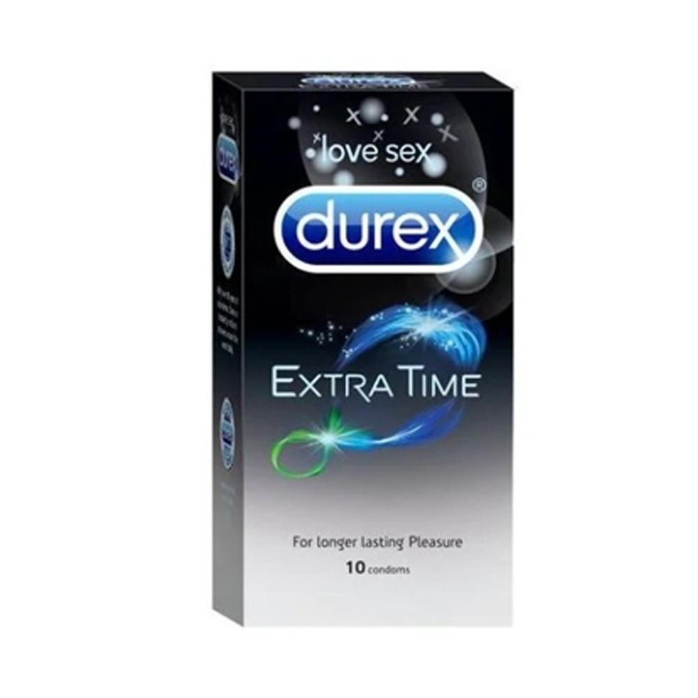Durex Extra Time Condom 10' Pack Condom