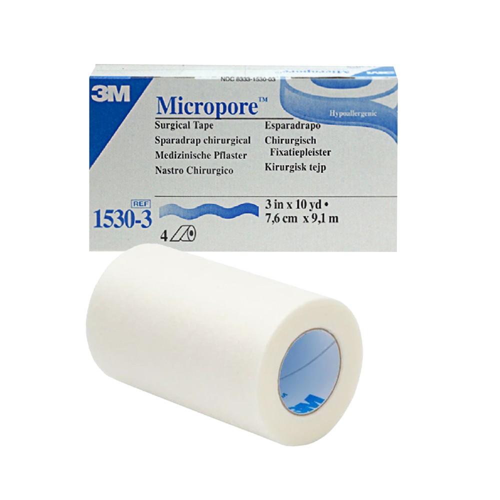 Microporous Surgical Tape 75mm X 6m (6 Rolls)