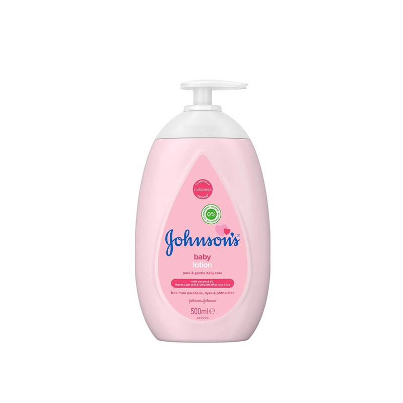 Johnson's Baby Lotion Pure & Gentle Daily Care With Coconut Oil