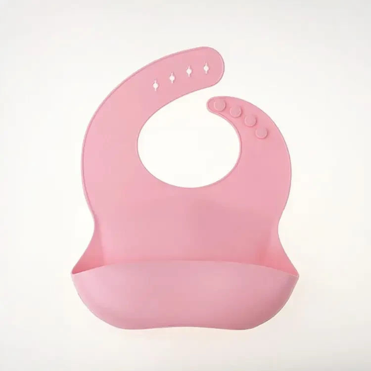 Silicone Baby Bibs Socub Comfortable Waterproof Silicone Bibs For Babies & Toddlers BPA Free With Food Catcher Pocket Sage Ether