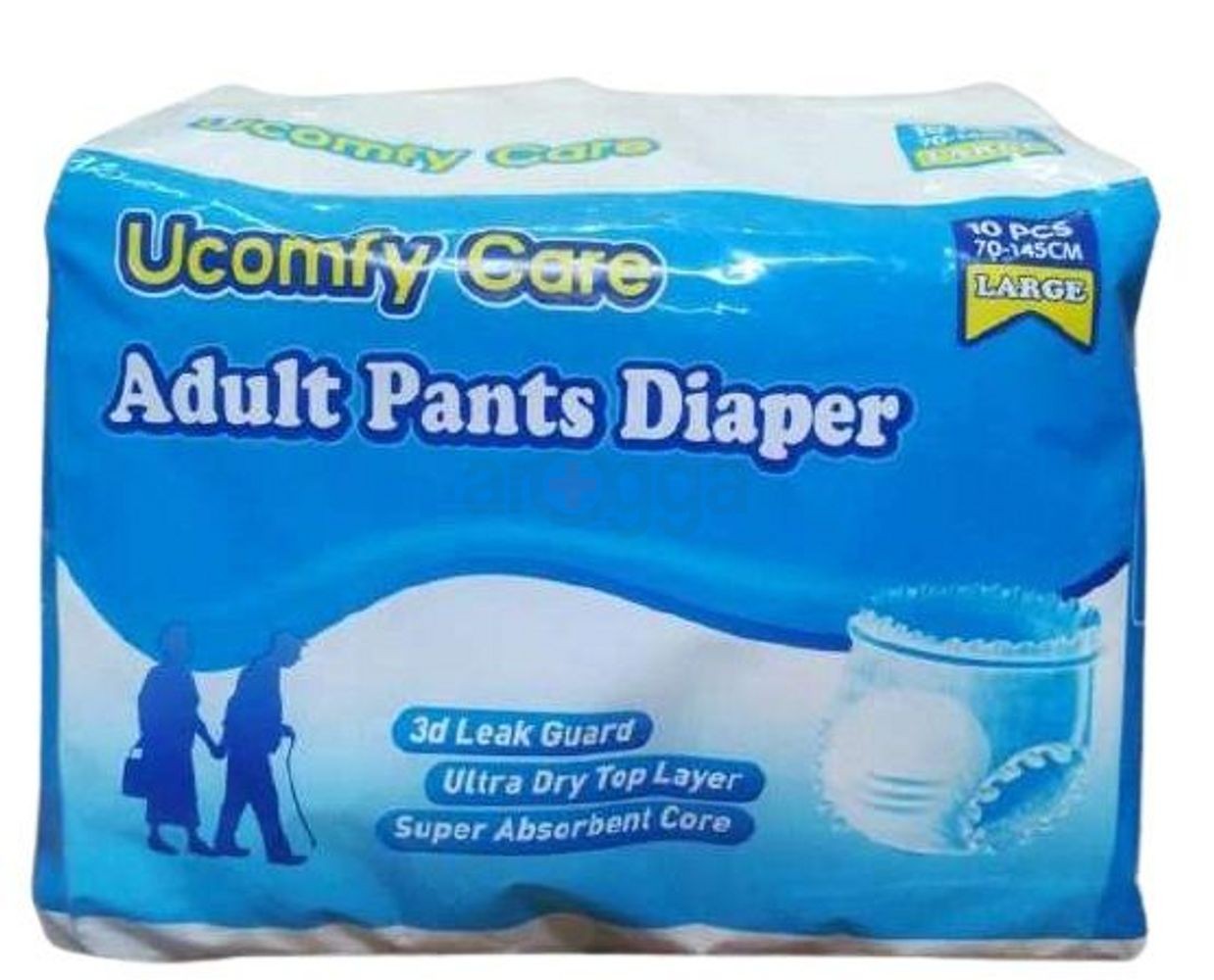 Adult Diaper Pants (Ucomfy Care) L 10'S Pack