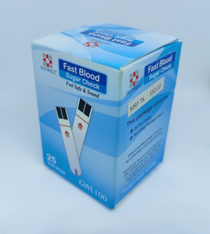 Getwell Blood Glucose test strip