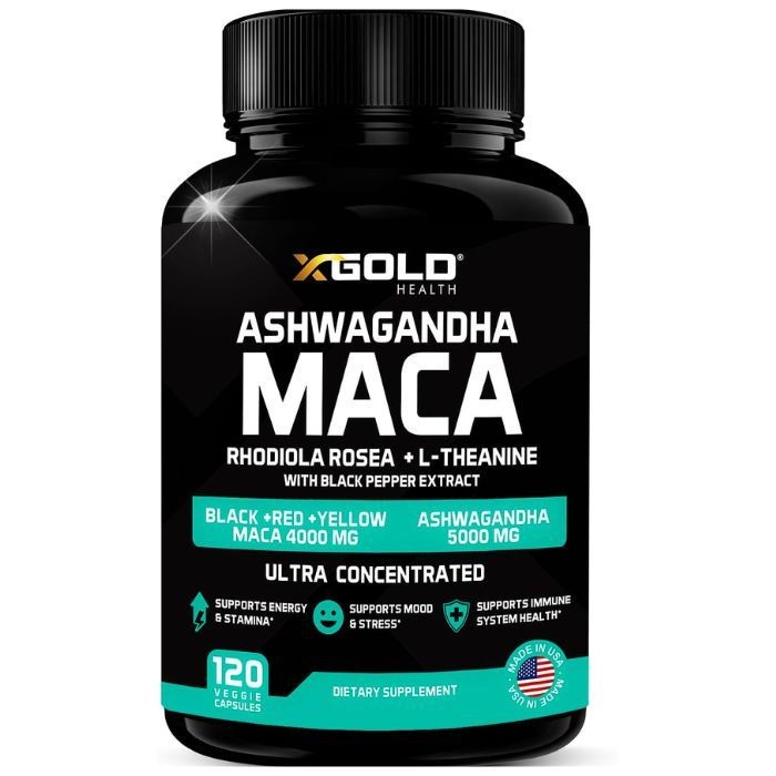 X Gold Strongest Health Maca Ashwagandha