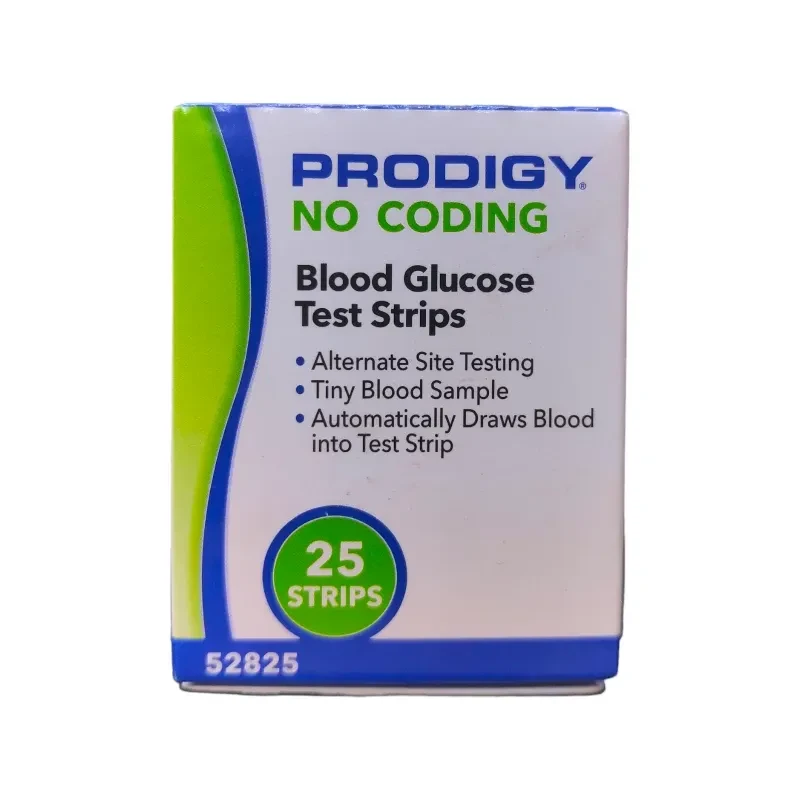 Prodigy Blood Glucose Test Strips 25/Pc