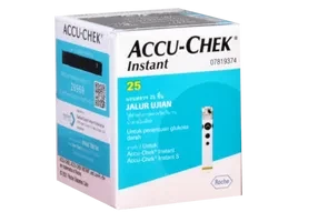 Accu-Chek Instant Blood Glucose Strip 25'S Pack