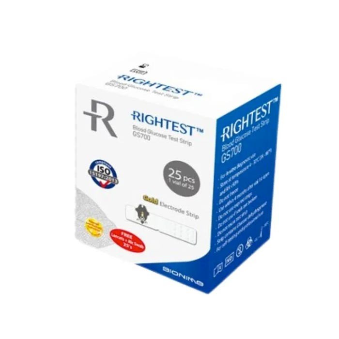 Rightest Bionime Blood Glucose GS-700 Strip 25'S Pack