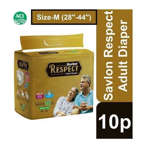 Adult Diaper Belt System M 10'S Pack (Respect)