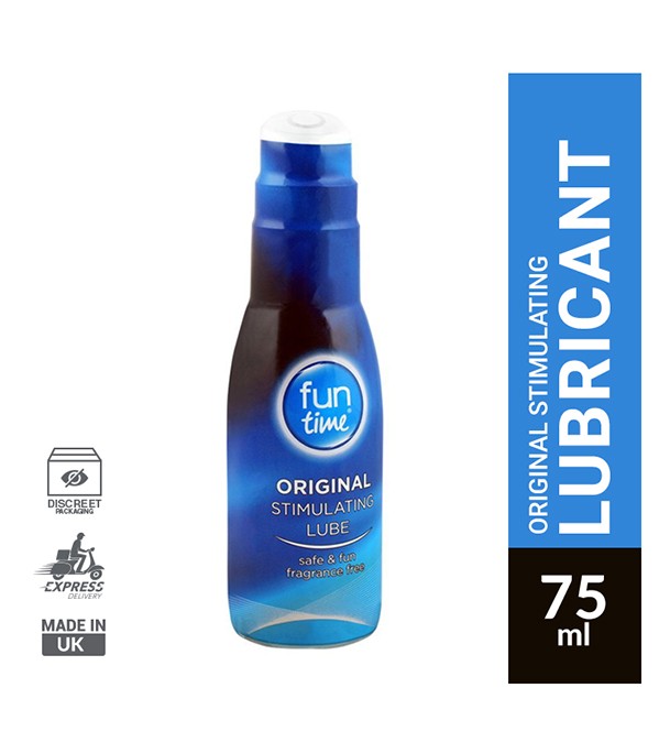 Funtime Original Stimulating Water Based Lubricant Gel - 75ml (Made In UK)
