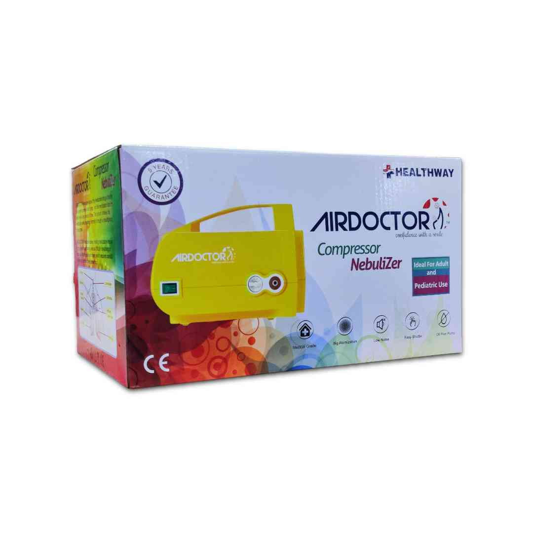 Air Doctor Heavy duty Compressor Nebulizer-Yellow